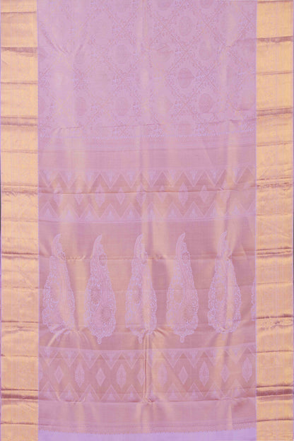 Lavender jacquard silk sarees
