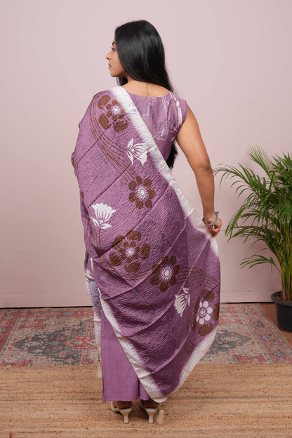 Lavender salwar set