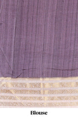 Lavender saree