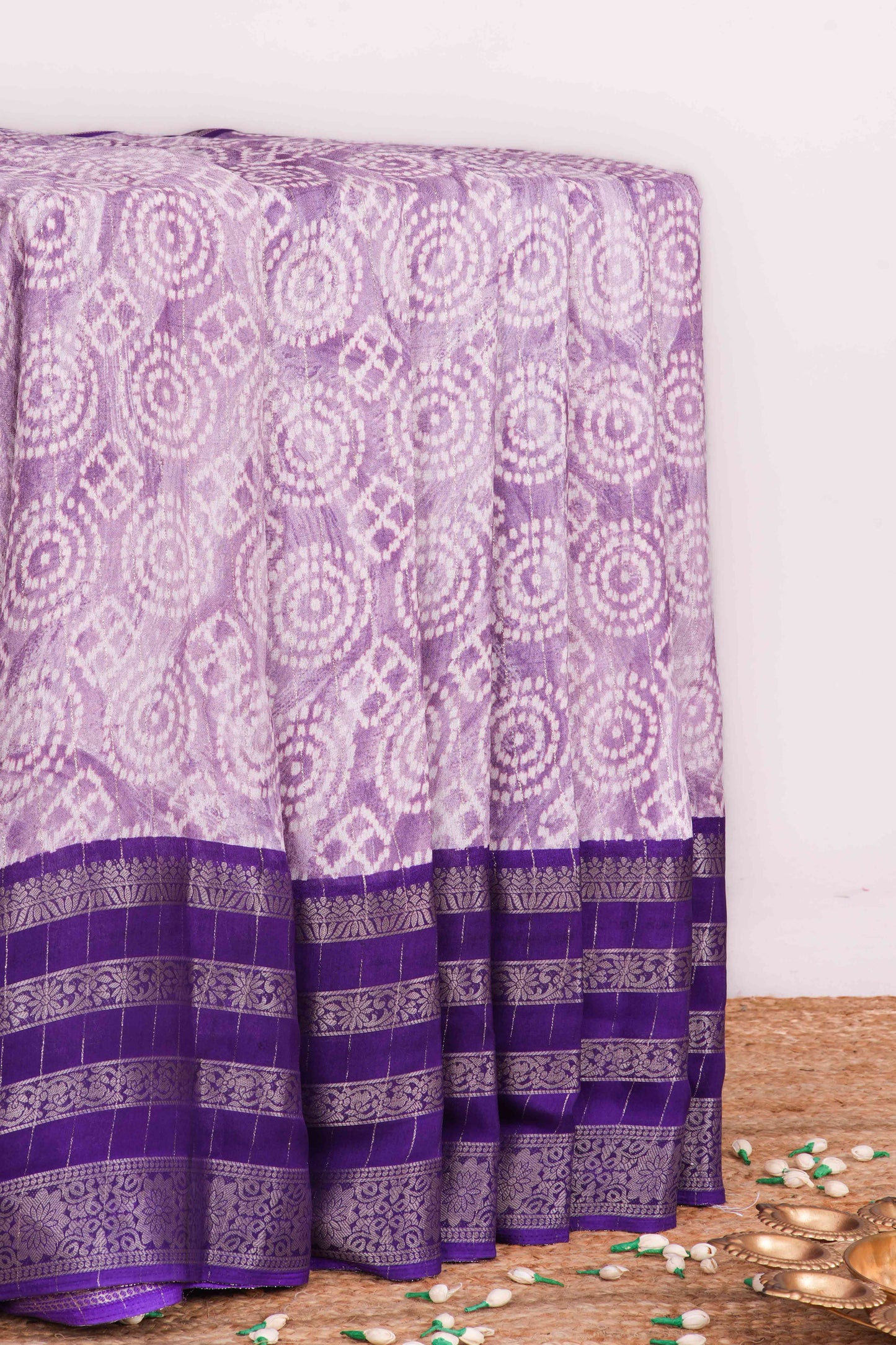 Lavender soft dola silk 