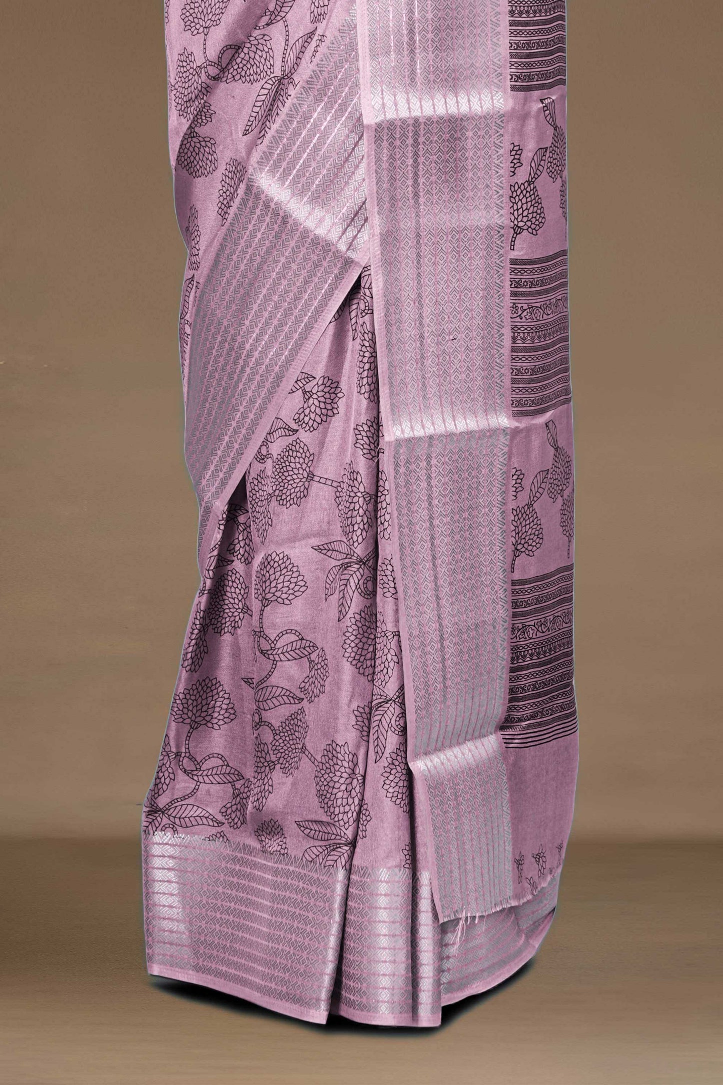 Lavender wedding silks sarees