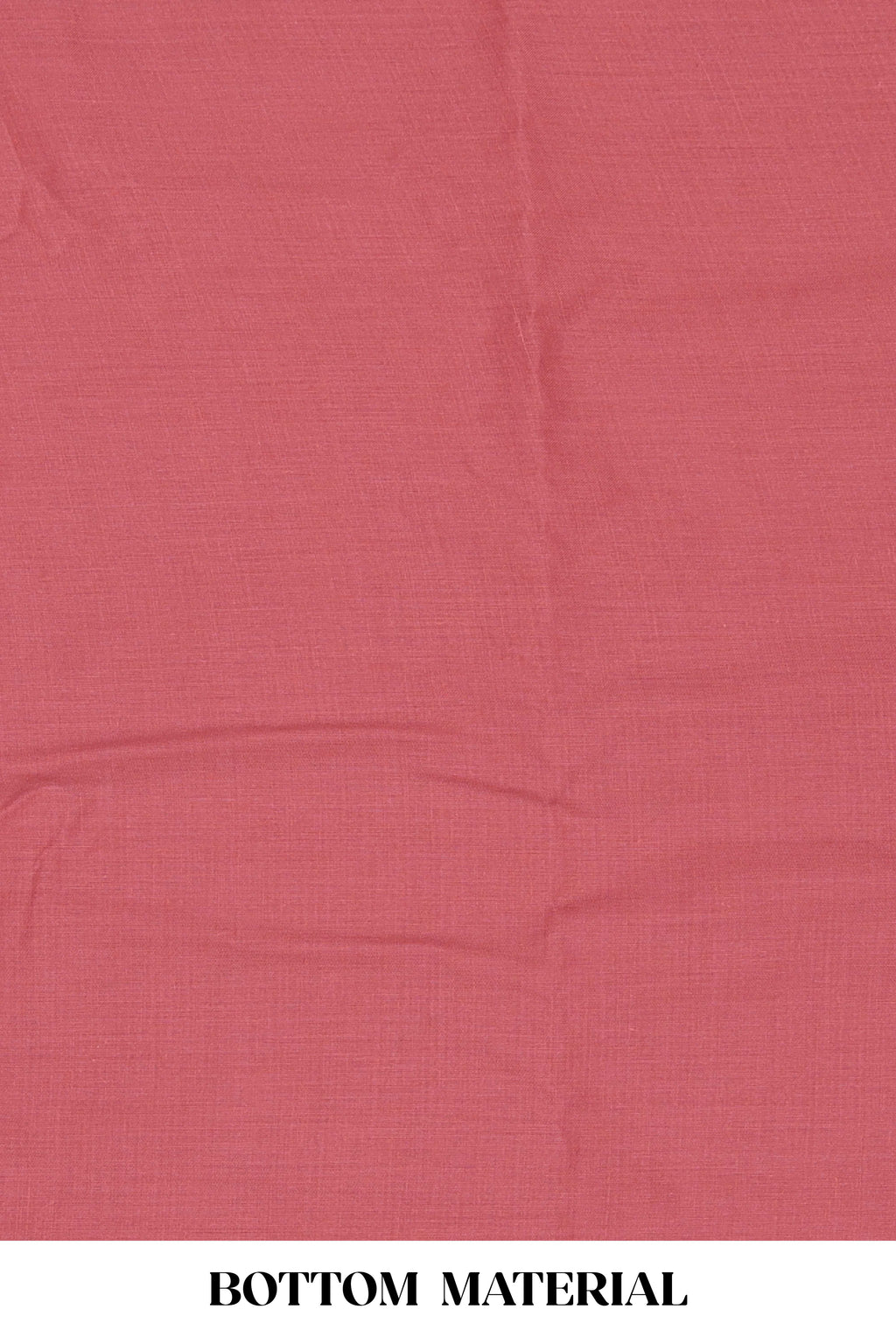 Light red cotton thread work suit