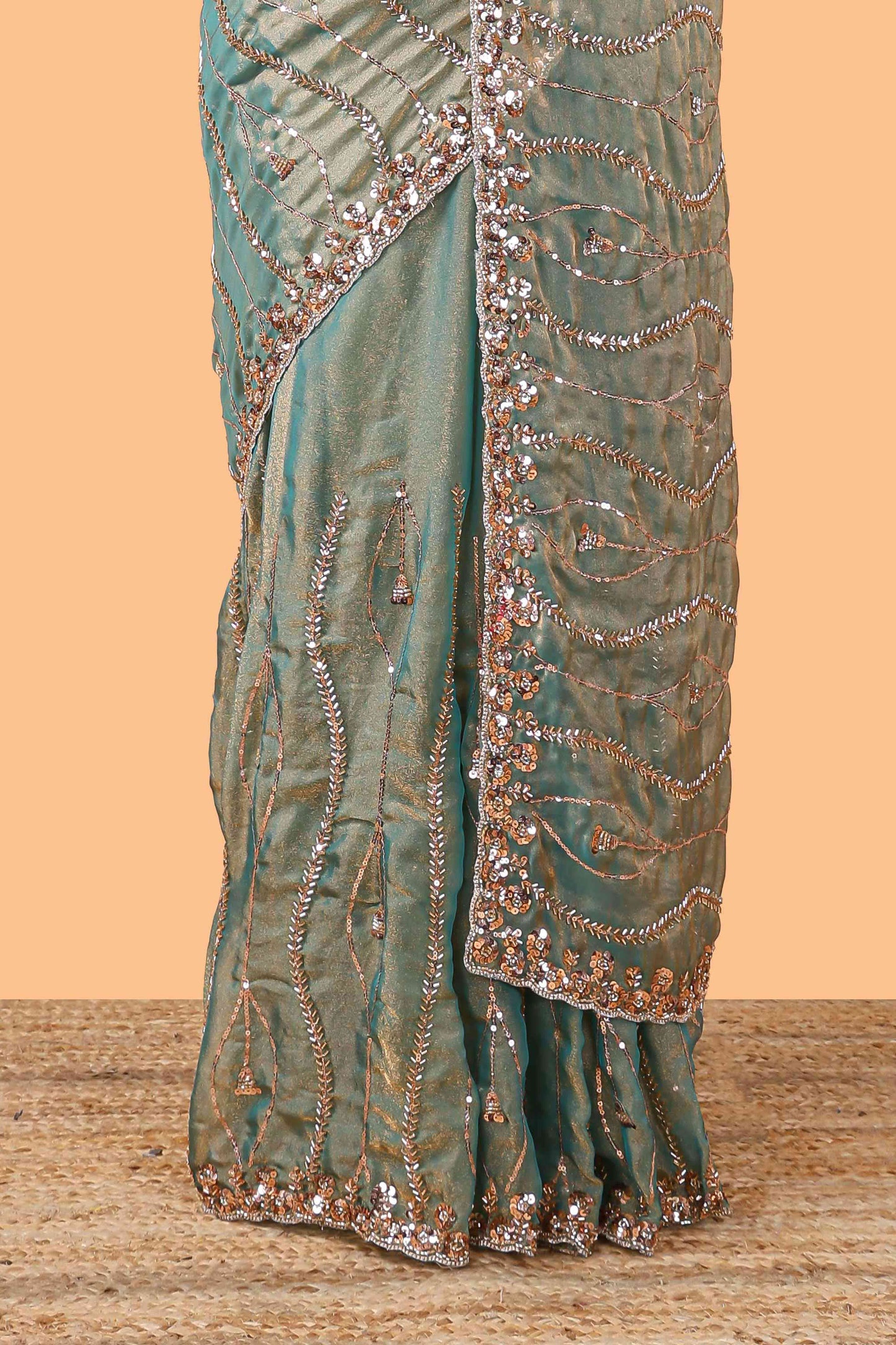 Luxury celebration saree