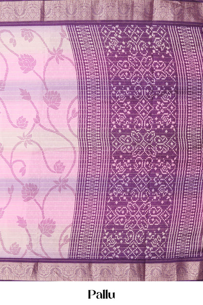 Luxury festive purple drape