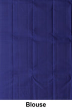 Magenta kanchipuram bridal silks sari