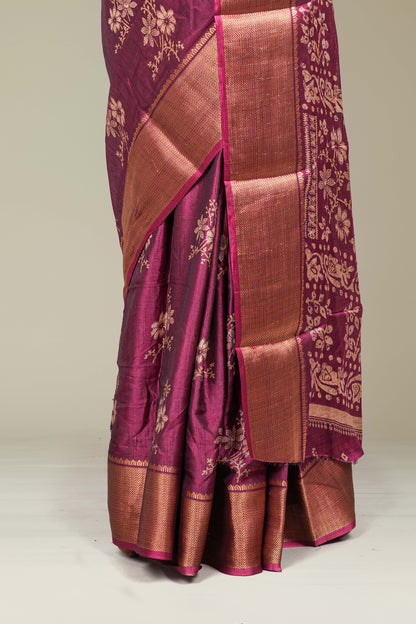 Maroon Blouse pairing