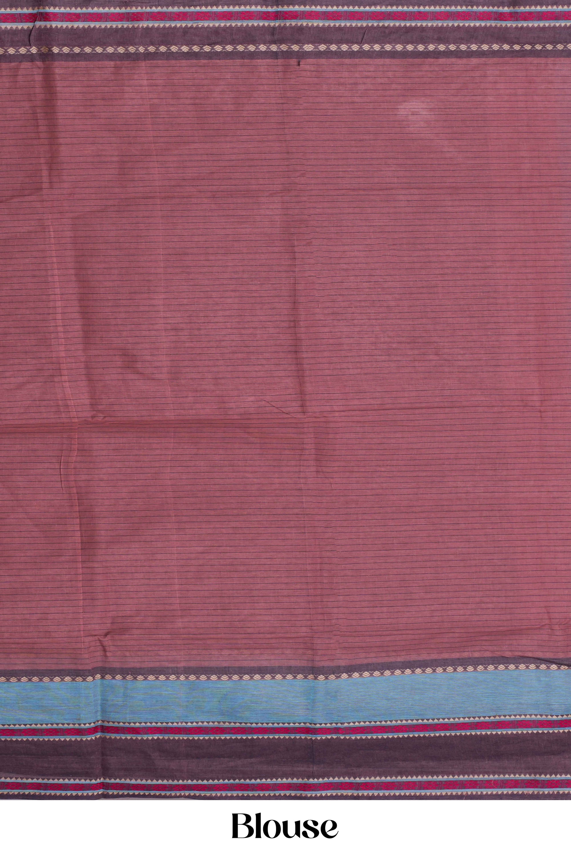 Maroon casual Chirala cotton saree
