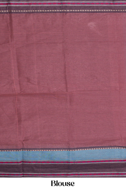 Maroon casual Chirala cotton saree