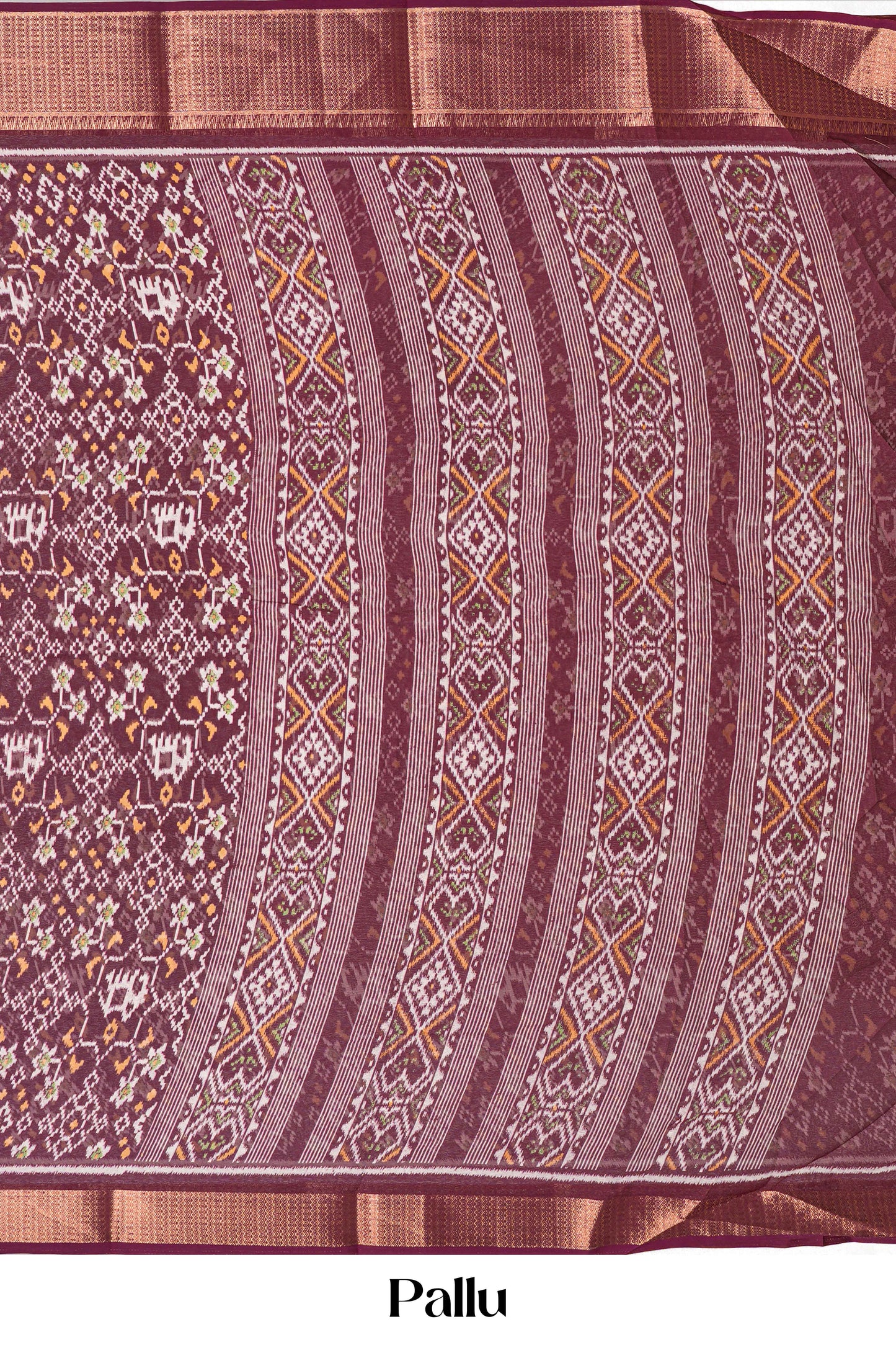 Maroon dupion silk wedding saree