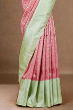 Maroon jacquard silks sarees