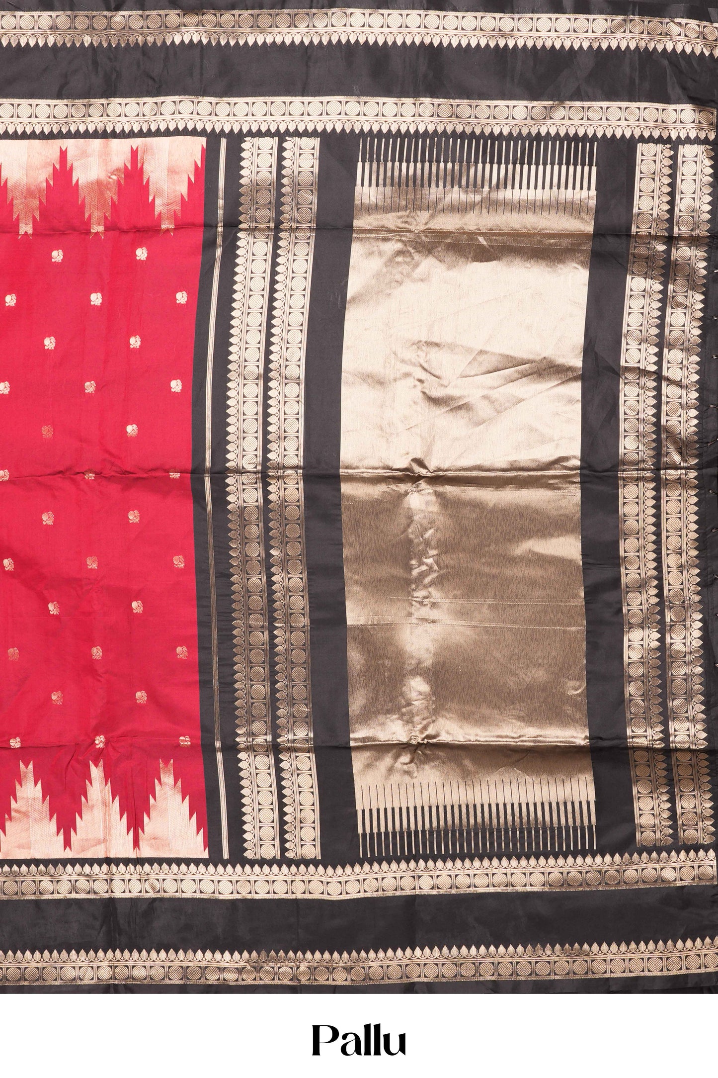 Maroon semi art silk regal saree