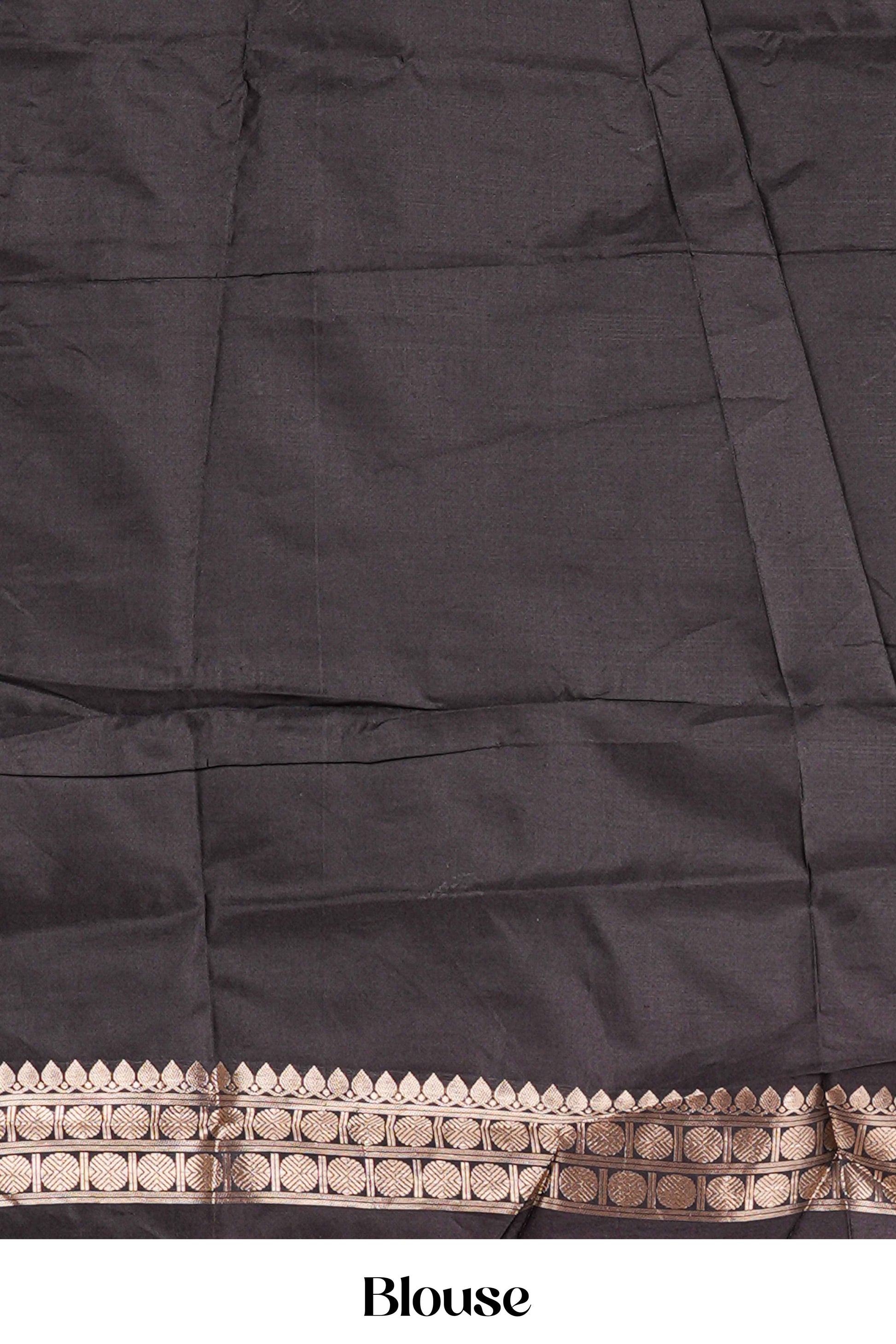 Maroon semi art silk traditional saree