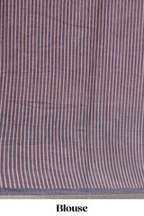 Maroon traditional linen cotton drape