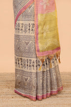 Matched pallu styling