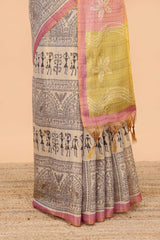 Matched pallu styling