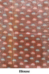 Matching printed blouse