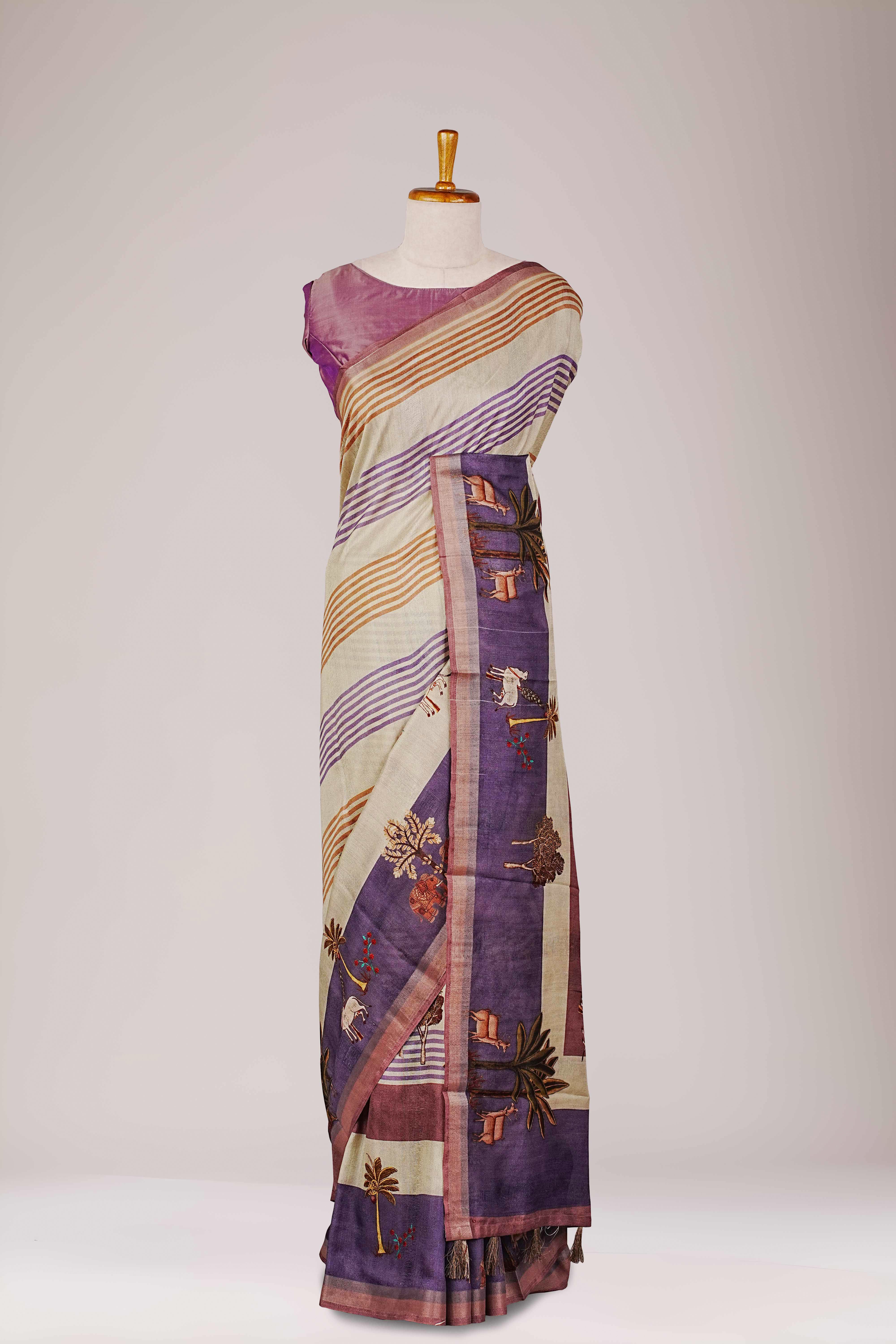 Matka tussar fabric