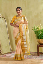 Mint green pattu silk saree
