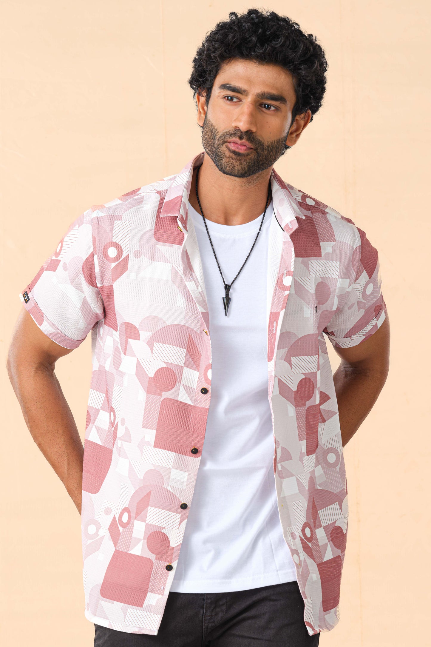 Modern abstract wear shirt
