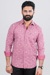 Modern pink fashion shirt