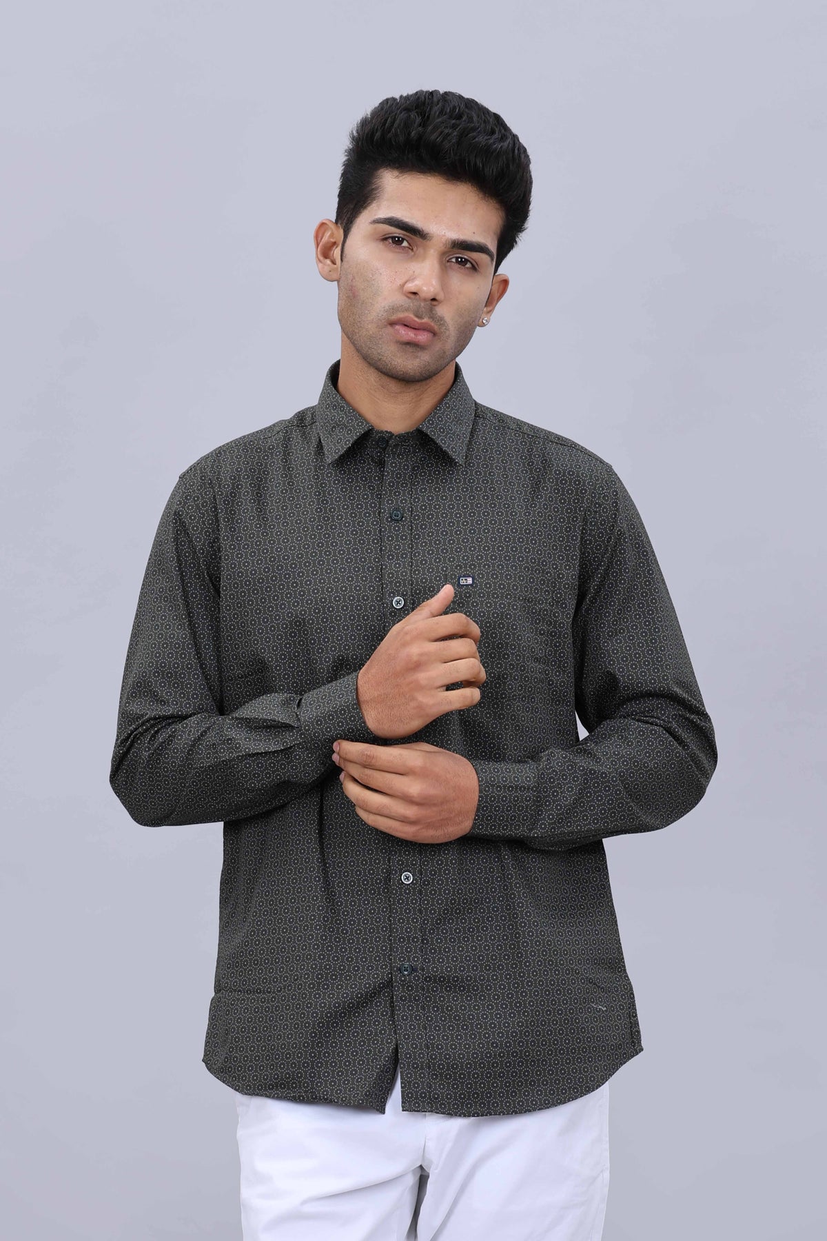 Modern textured fashion shirt