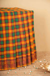 Multi checks chettinad cotton saree