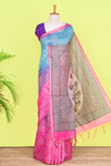 Multi color chanderi cotton saree