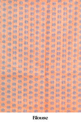 Multi color printed chanderi cotton saree