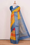 Multicolor Banarasi printed saree
