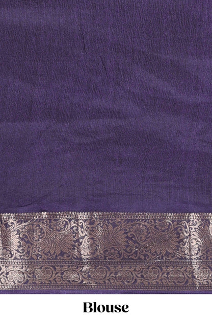 Multicolor chiffon vibrant saree