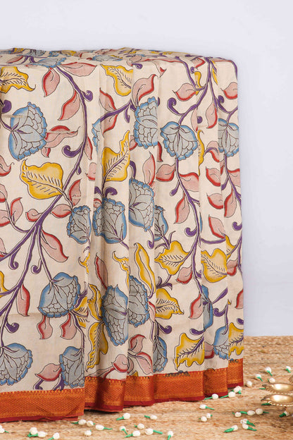 Multicolor dola Silk  Saree
