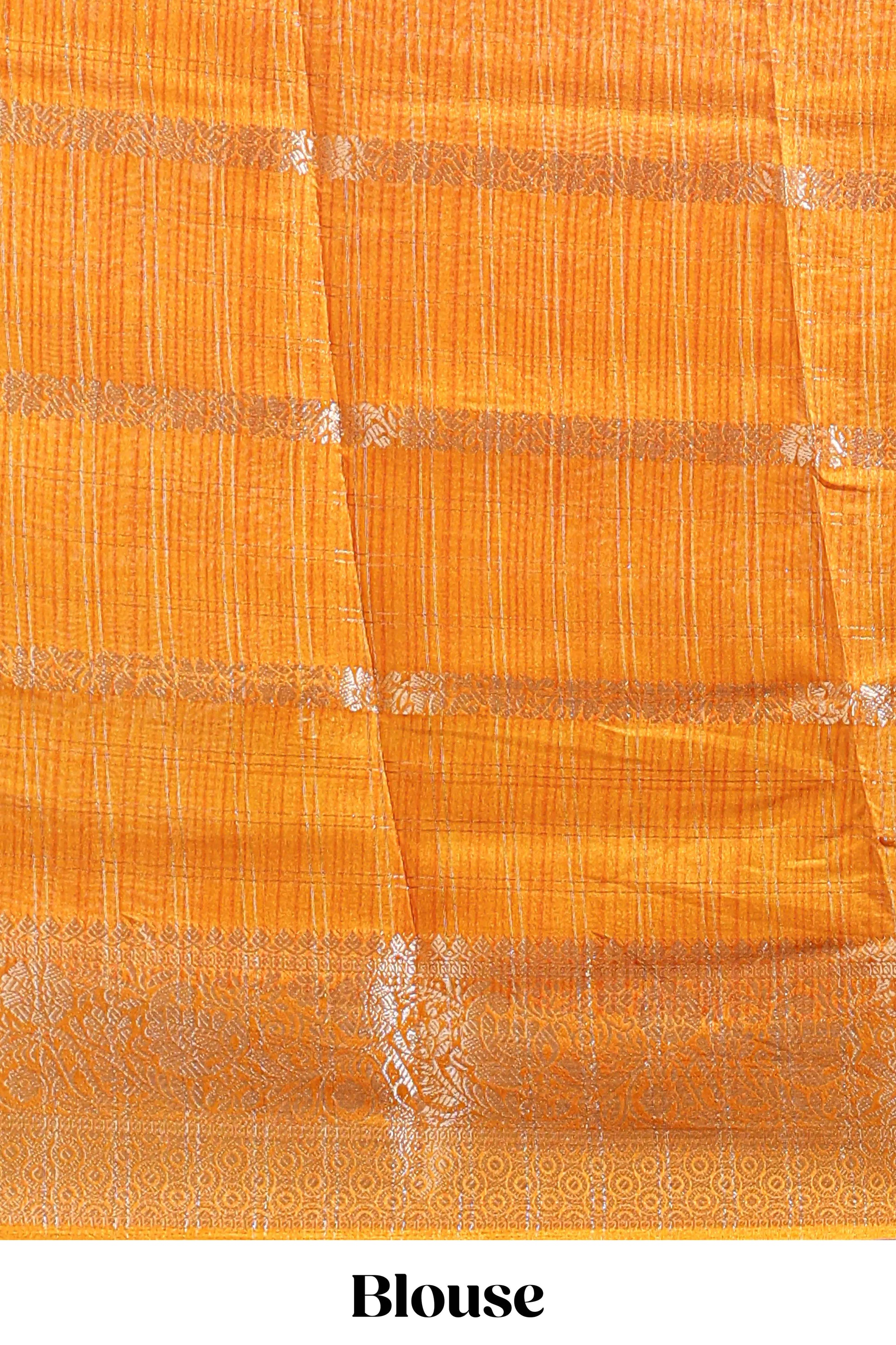 Multicolor dola silk classic saree