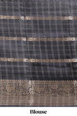 Multicolor dola silk festive saree