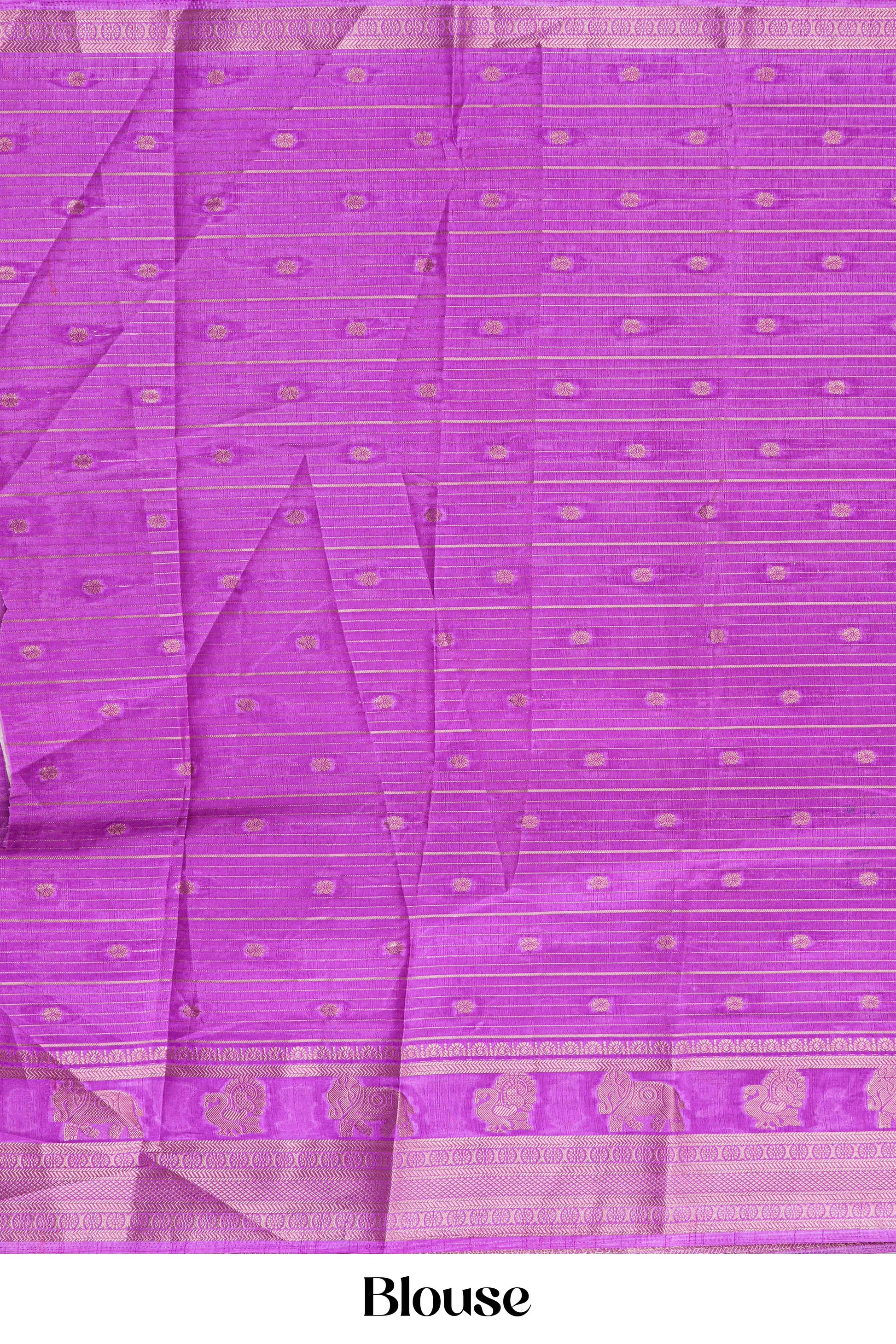 Multicolor dola silk traditional saree