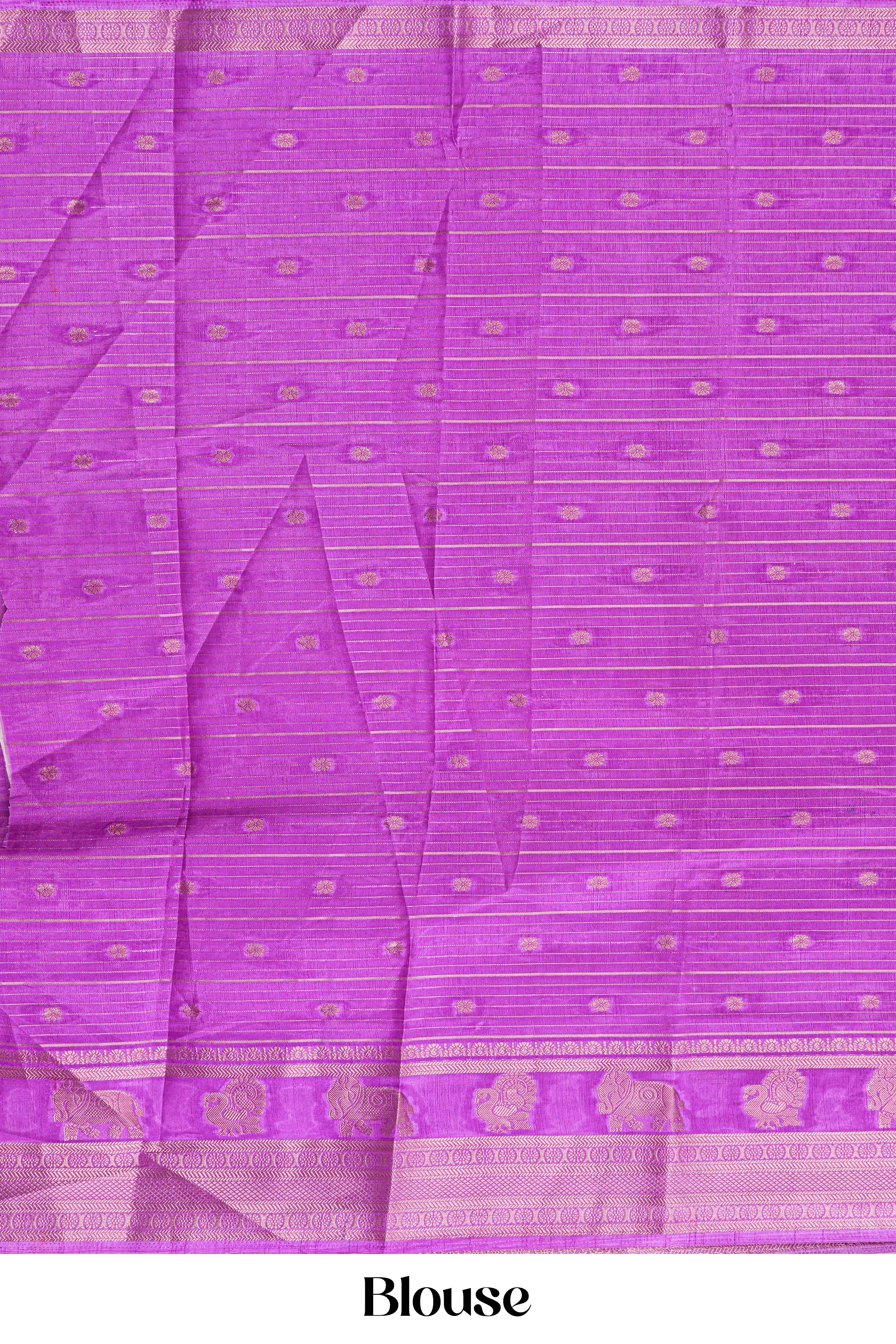Multicolor dola silk traditional saree