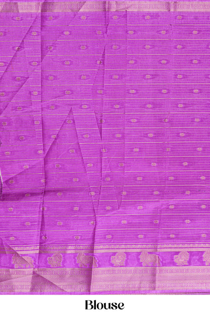 Multicolor dola silk traditional saree