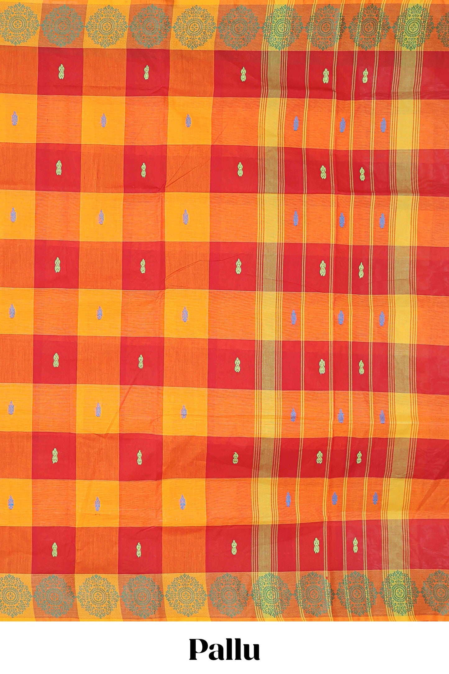  Multicolor matching blouse saree