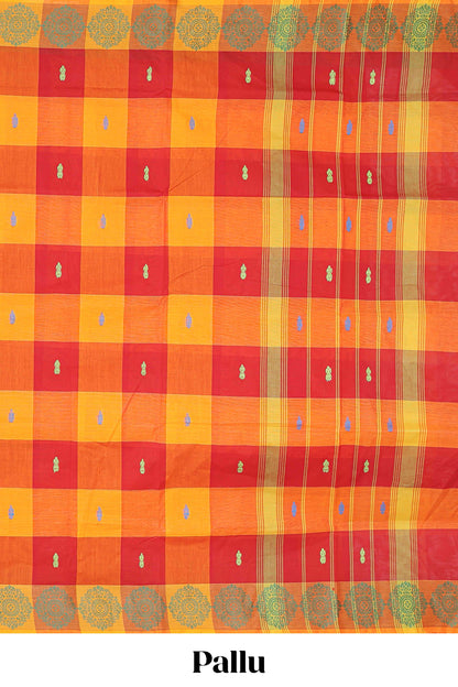  Multicolor matching blouse saree