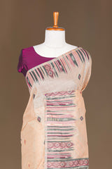 Munga cotton woven butta saree