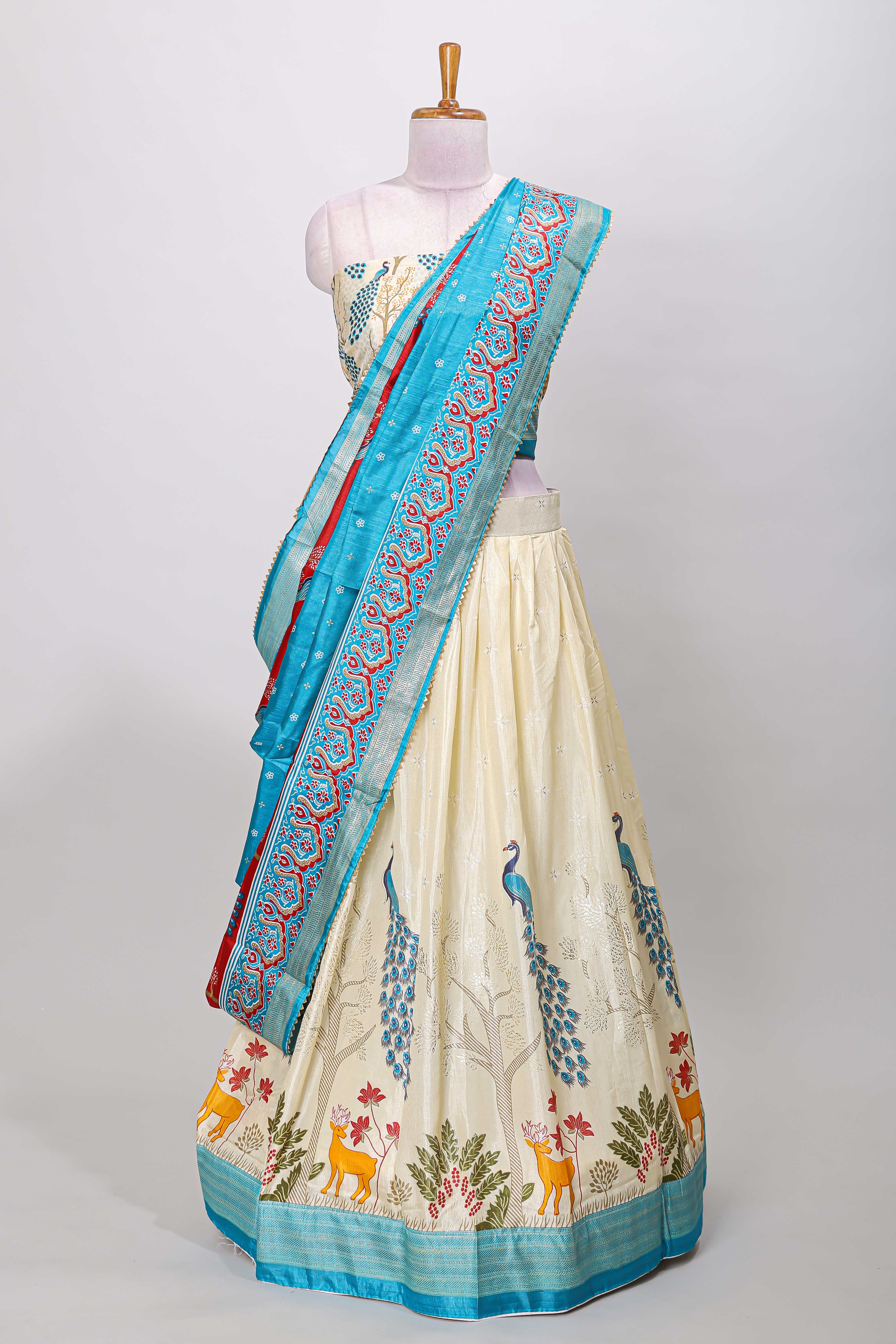 Mustard festive traditional attire
