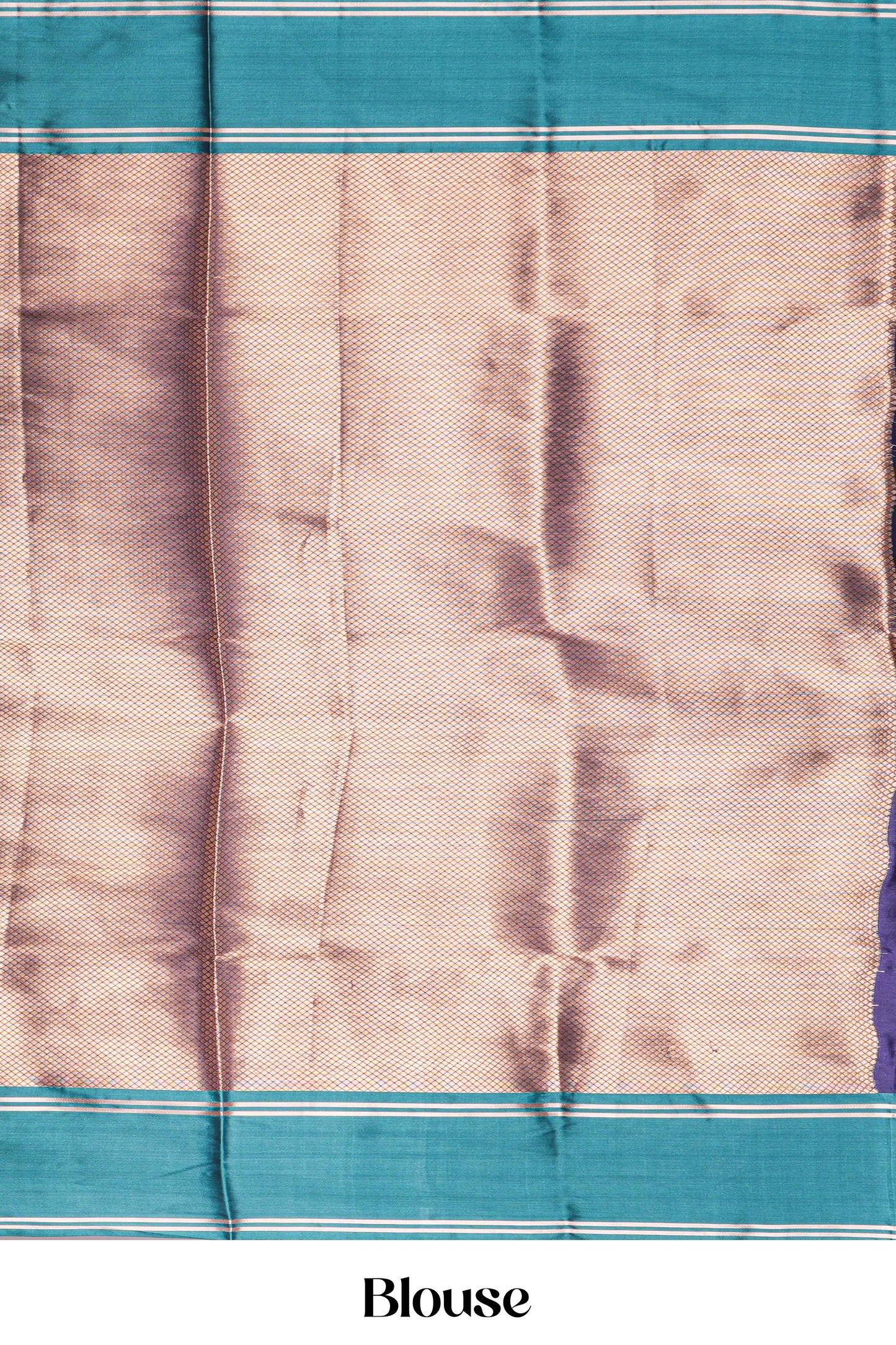 Navy blue semi soft silk statement saree