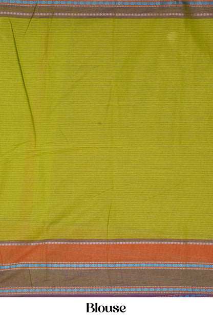 Olive casual Chirala cotton saree