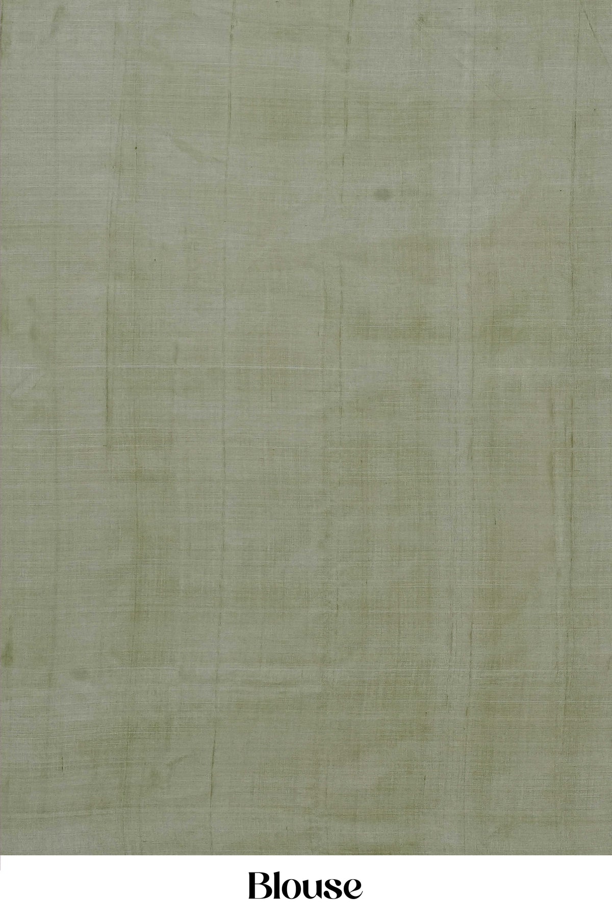 Olive tussar silk wedding saree