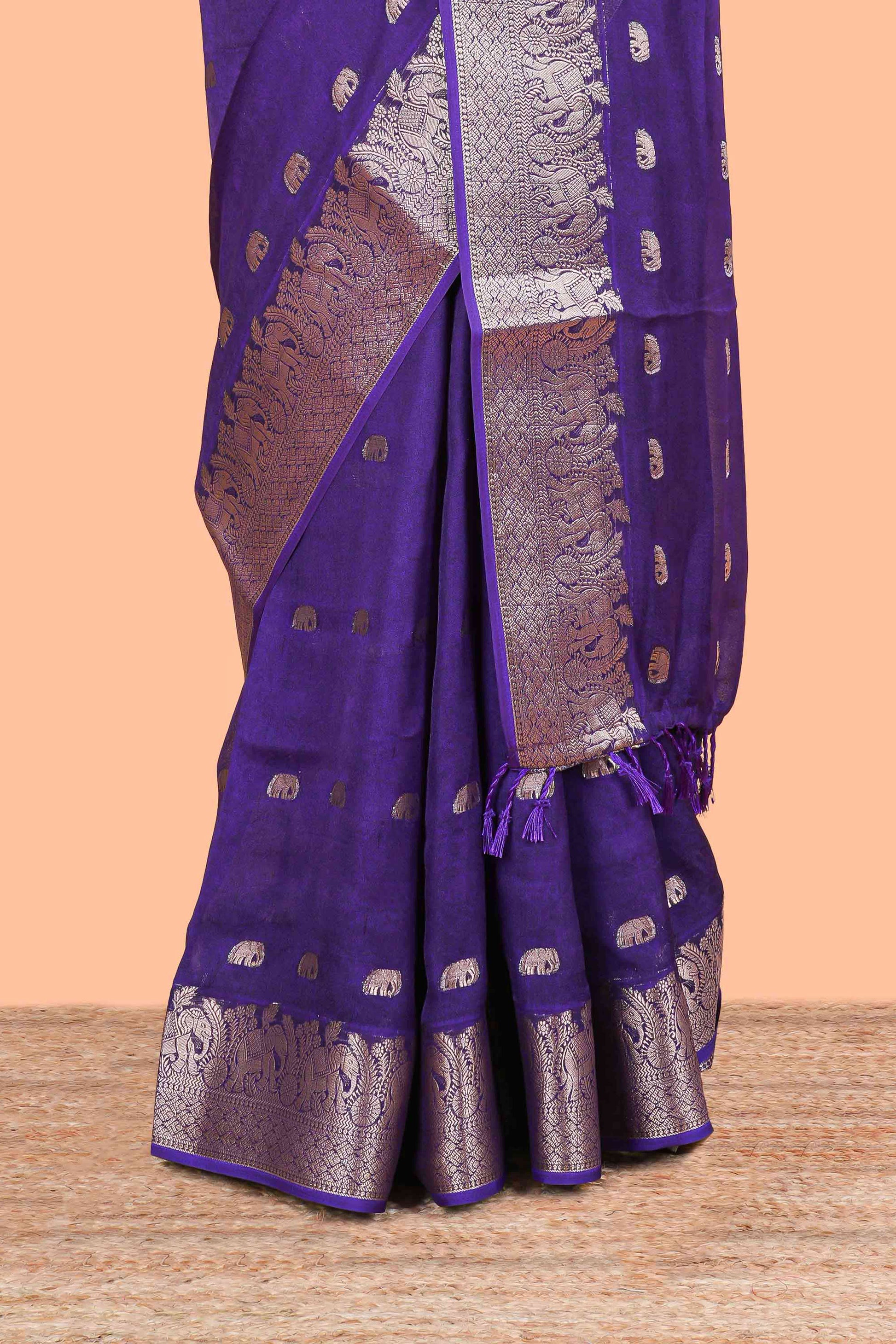 Opulent festive drape