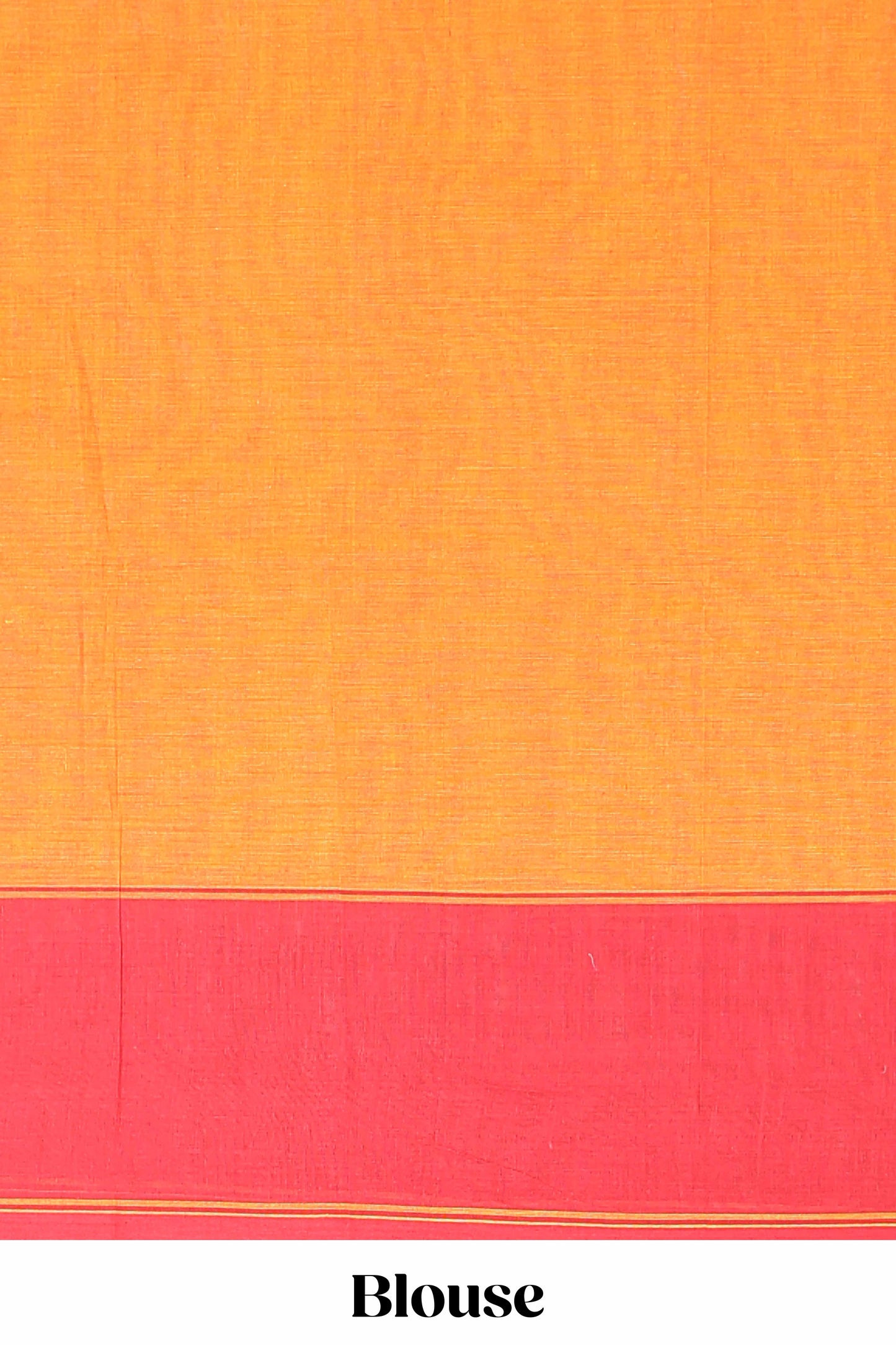  Orange casual kanchi cotton saree