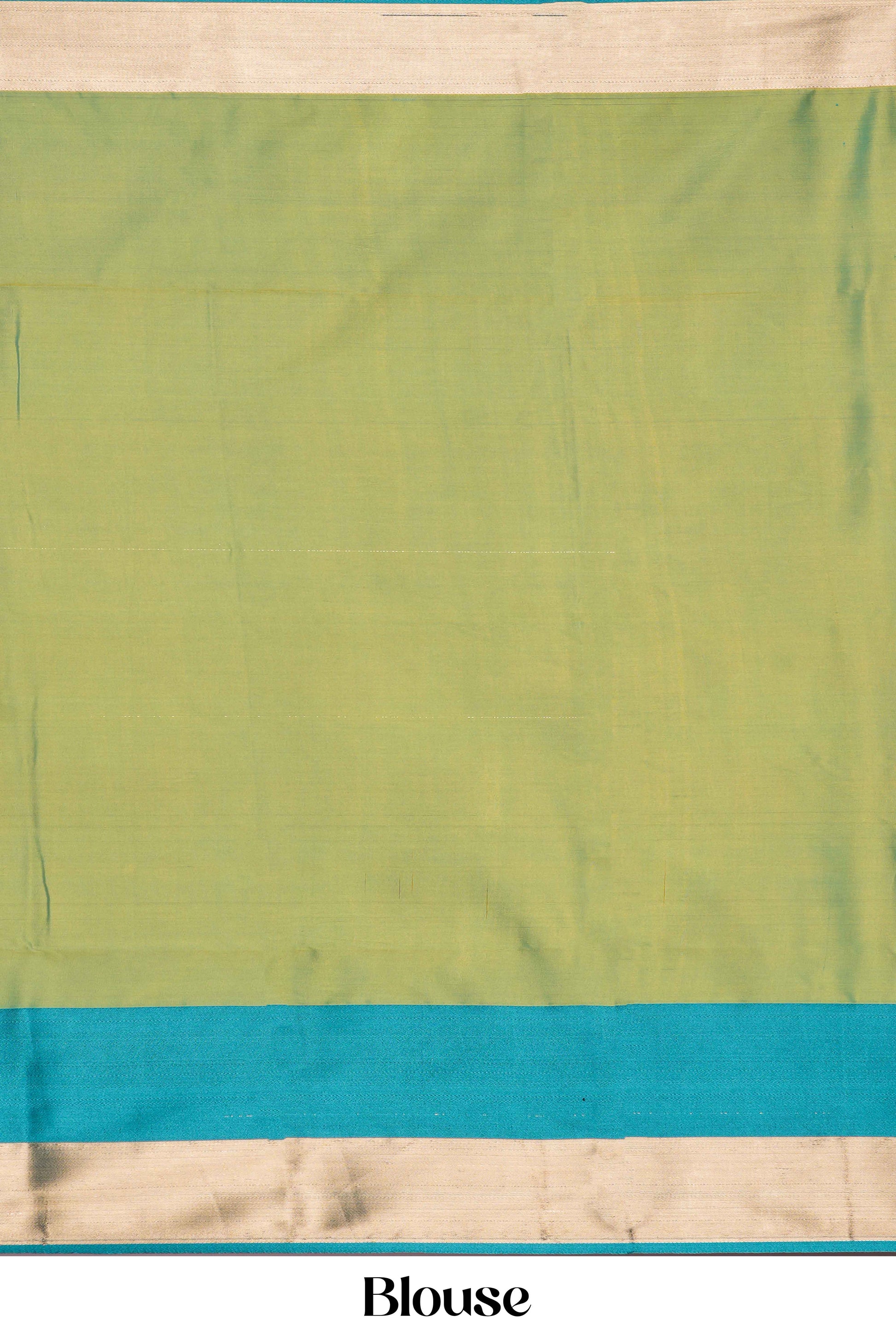Orange kathan silk rich pallu saree