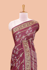 Ornate pallu print detailing