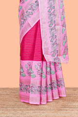 Pallu contrast detailing