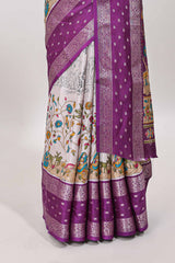 Pallu contrast visual break