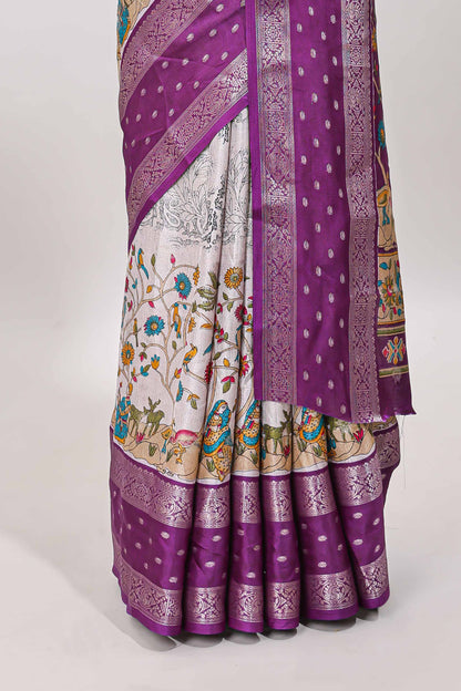 Pallu contrast visual break